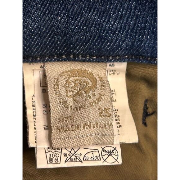 DIESEL Women LIV 0071Y Straight Leg Stretch Jeans Size W25 L30 (4645) - Picture 8 of 9